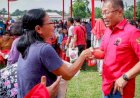 Bersama Paul Baja M Siahaan, Ribuan Warga Tanjung Morawa Komitmen Menangkan Ganjar