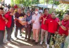 Meriahkan HUT RI di Dolok Merawan, Paul Baja M Siahaan Bantu Sarana Olahraga Kawula Muda