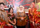 Dekranas Expo 2024, Iriana Jokowi Apresiasi Karya Pengrajin Sumut 